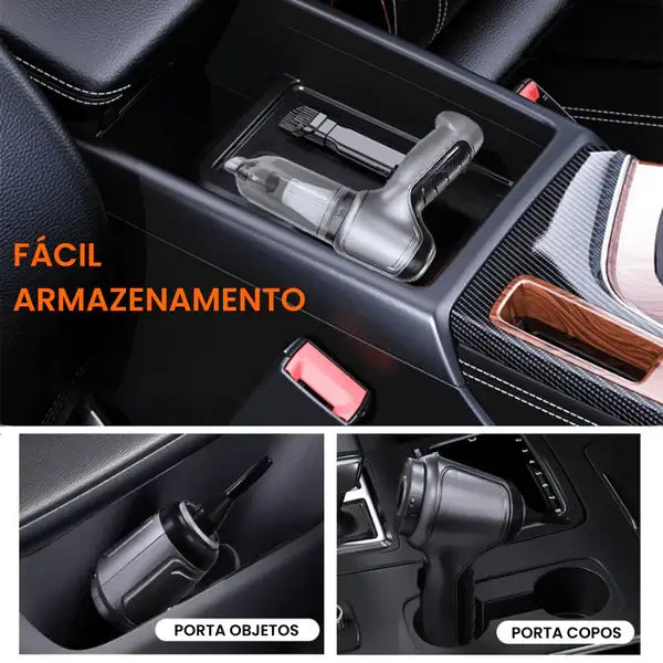 Aspirador de Pó Portátil 4 em 1 PowerClean X4® - FRETE GRÁTIS
