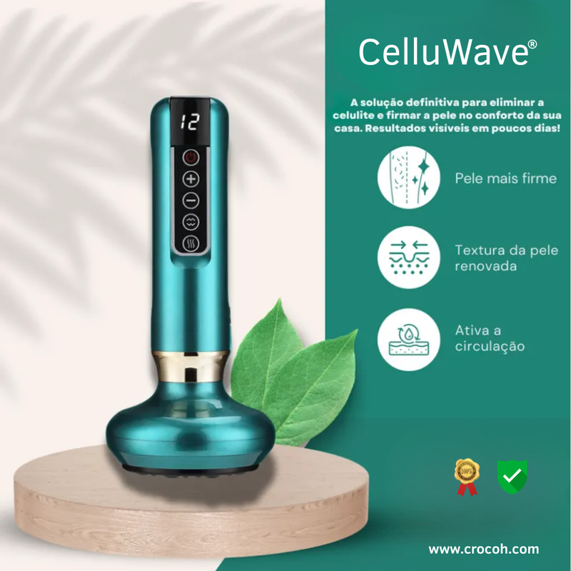 CelluWave® Massageador AntiCelulite + Brinde Exclusivo