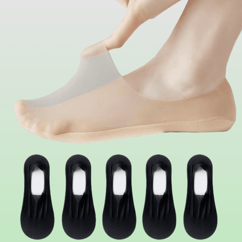 Meias Invisíveis Ortopédicas OrthoSocks® -  [SOMENTE HOJE COMPRE 3 LEVE 5]