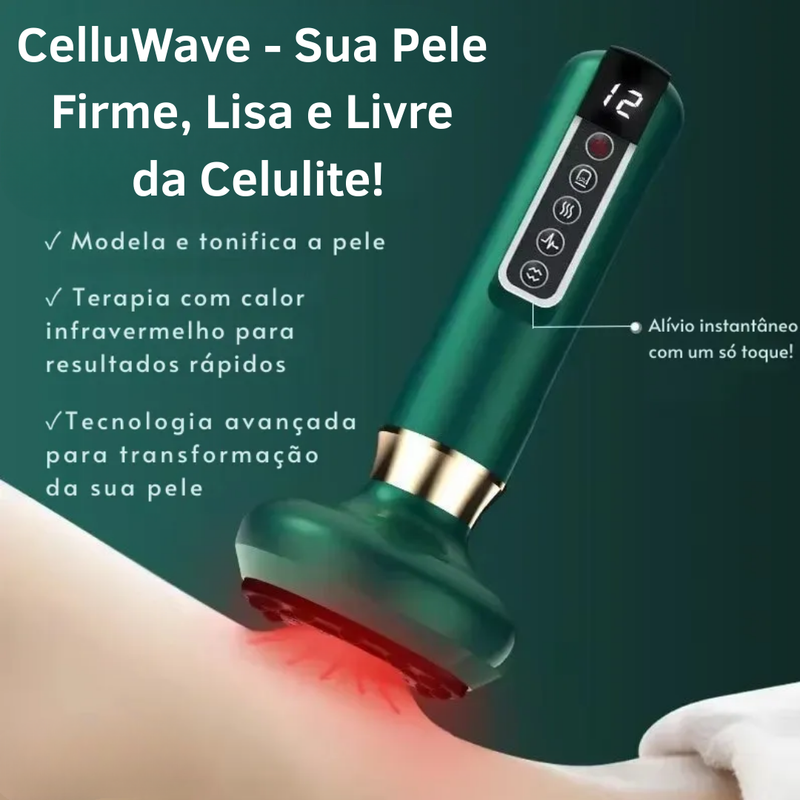 CelluWave® Massageador AntiCelulite + Brinde Exclusivo