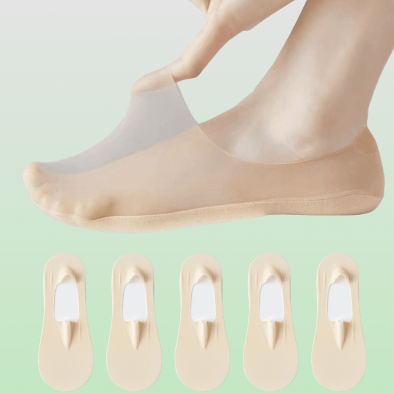 Meias Invisíveis Ortopédicas OrthoSocks® -  [SOMENTE HOJE COMPRE 3 LEVE 5]