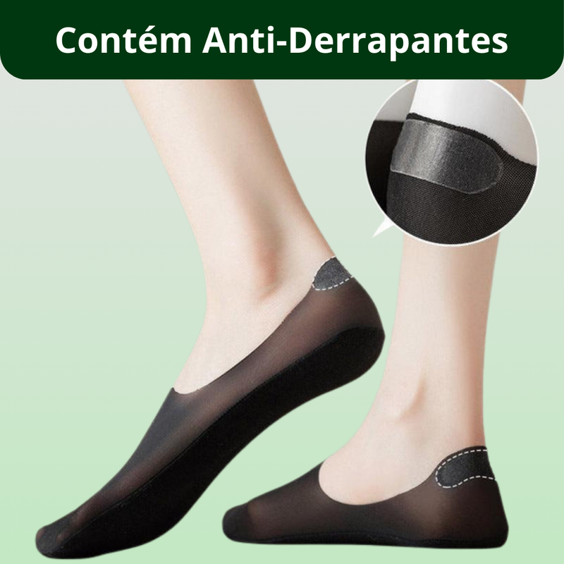 Meias Invisíveis Ortopédicas OrthoSocks® -  [SOMENTE HOJE COMPRE 3 LEVE 5]