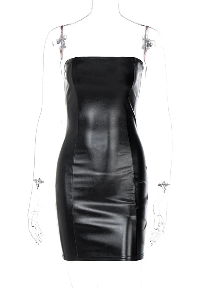 Vestido De Couro Street
