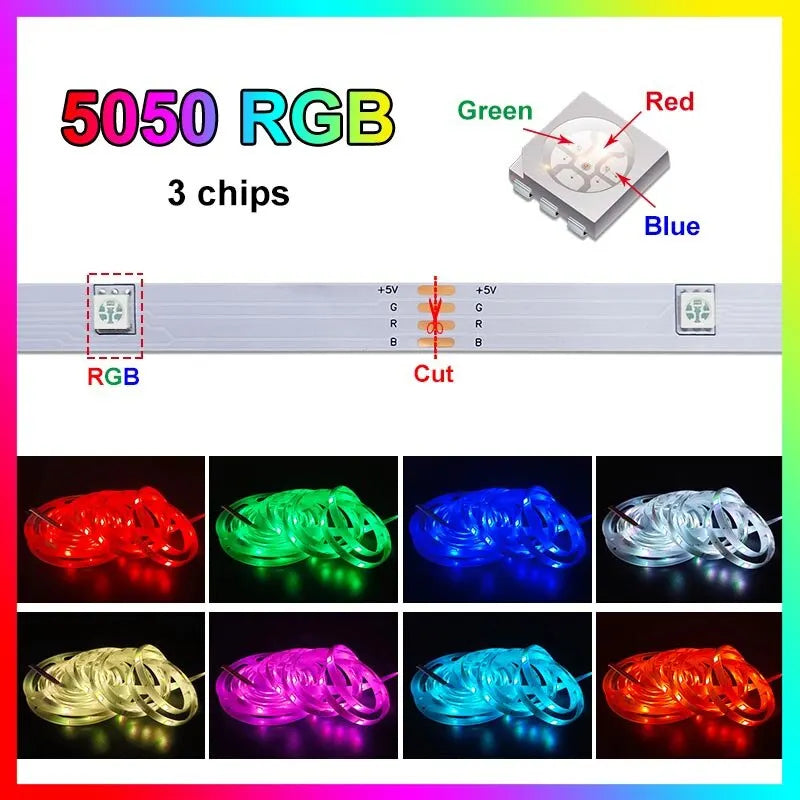 Fita LED USB 5M